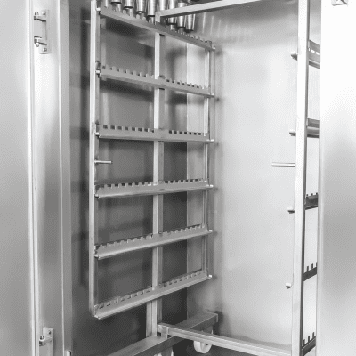 design of the stainless steel inside the FRC2600 oven