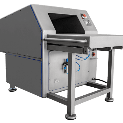 FR300 machine that turns frozen meat into flakes