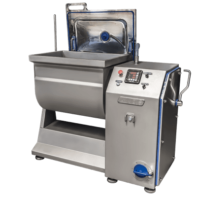 lmv150l is a mixer with paddle ideal for hamburgers