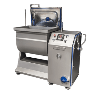 commercial mixer with 150 lit bowl capacity and single mixing paddle for hamburgers, kofte and delicate products