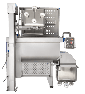 PL900L mixer is designed for mixing meat, poultry, fish and other type of food products